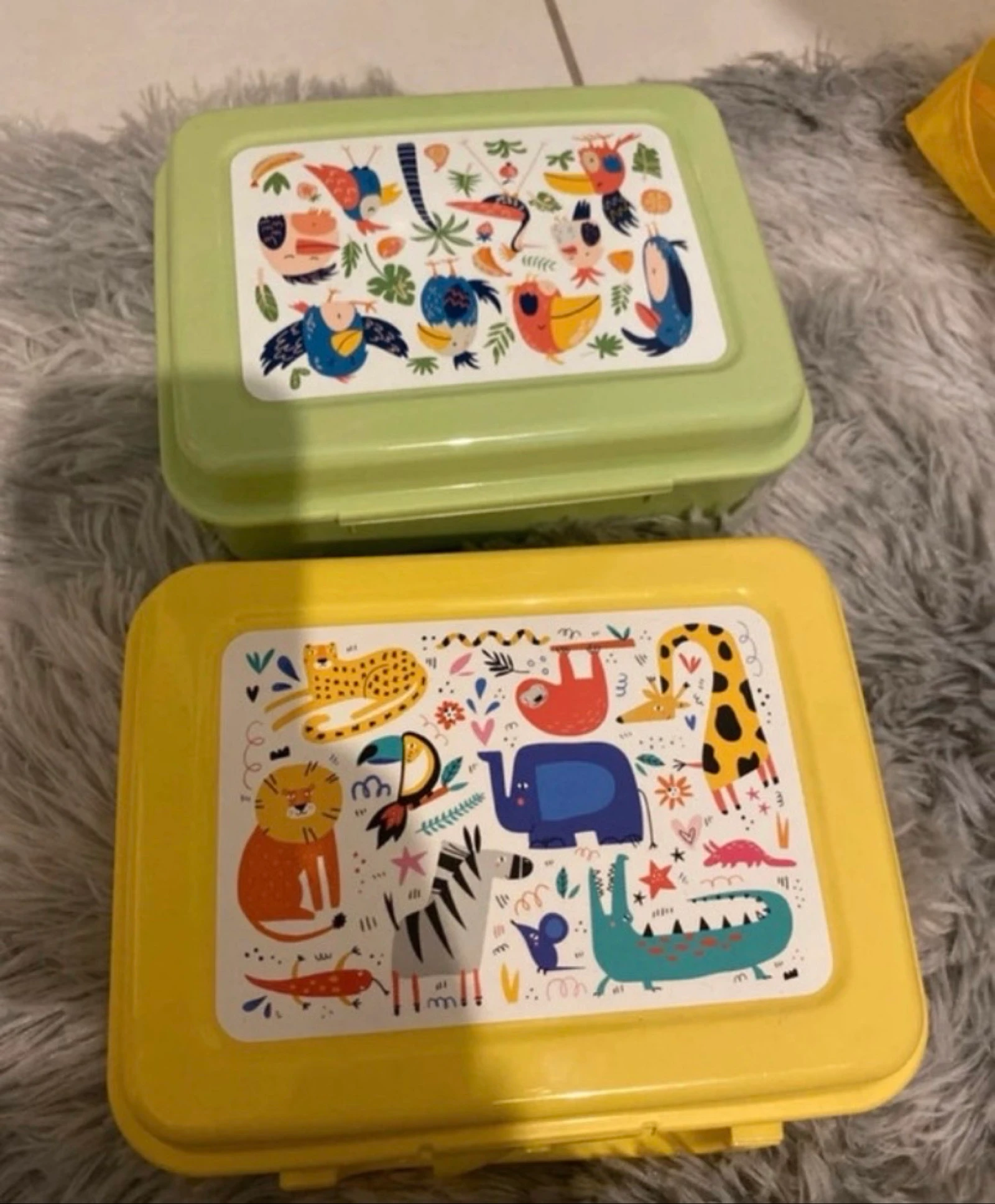 Lot de boîte à goûter 